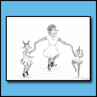 3 Goats Dancing